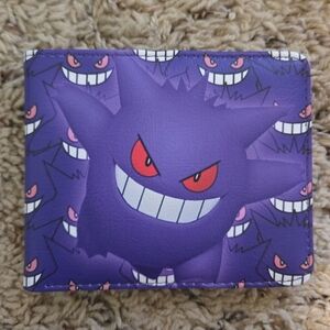 Pokemon Purple Gengar Money Clip Wallet
